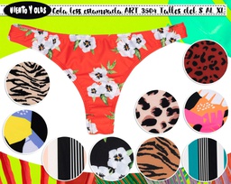 [VYO3504] OPORTUNIDAD! - MALLA COLALES ESTAMPADA